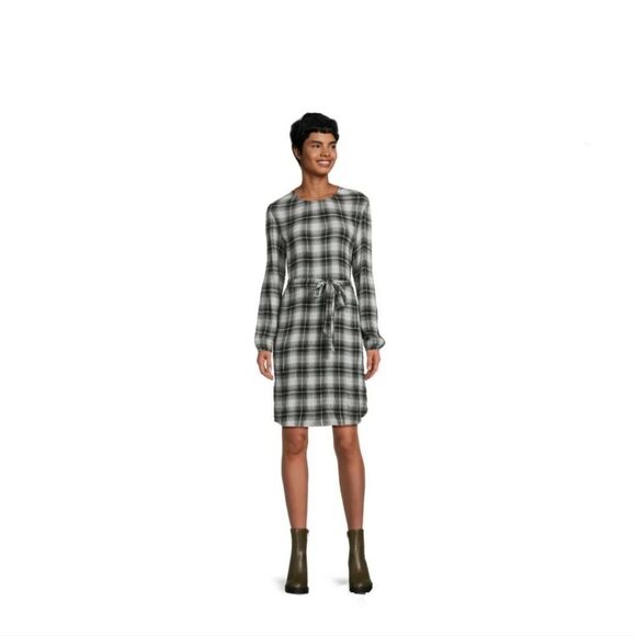 🆕👗Time and Tru Belted Mini Dress - Picture 1 of 4